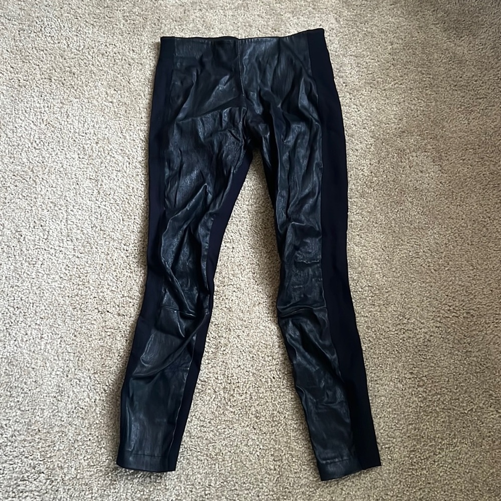 J.Crew size 4 mixed fabric skinny dress pants